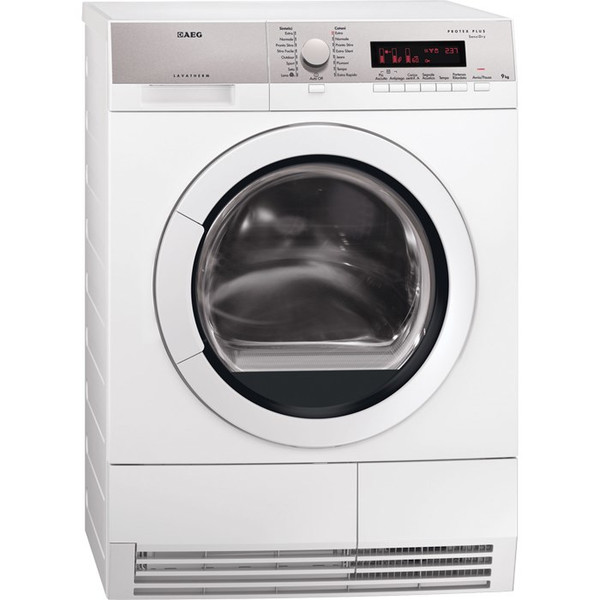 AEG T86590IH Freistehend Frontlader 9kg A++ Weiß Wäschetrockner