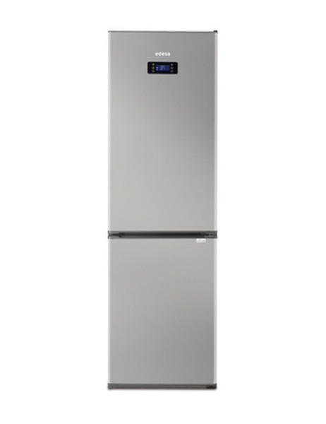 Edesa URBAN-F696 freestanding 214L 99L A+ Stainless steel fridge-freezer