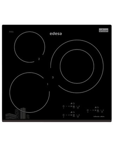 Edesa URBAN-I330S Tabletop Electric induction Black