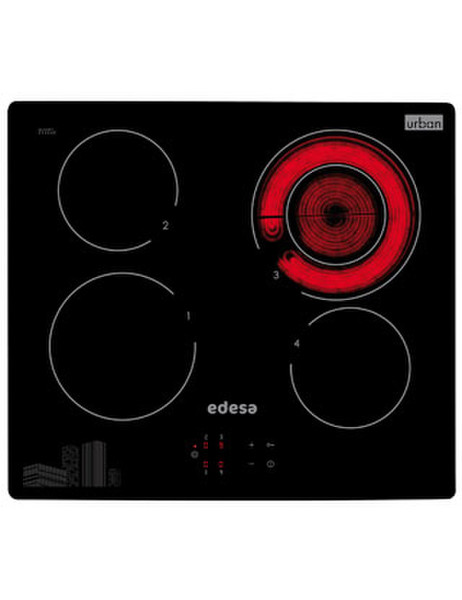 Edesa URBAN-VT32S Tisch Ceramic hob Schwarz