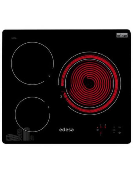 Edesa URBAN-VT330S Tabletop Electric induction Black