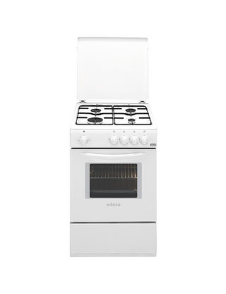 Edesa ZEN-4GSNAT Freestanding Gas hob White