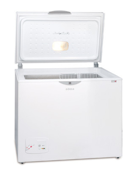 Edesa ZEN-C350 Отдельностоящий Витрина 352л A+ Белый морозильный аппарат