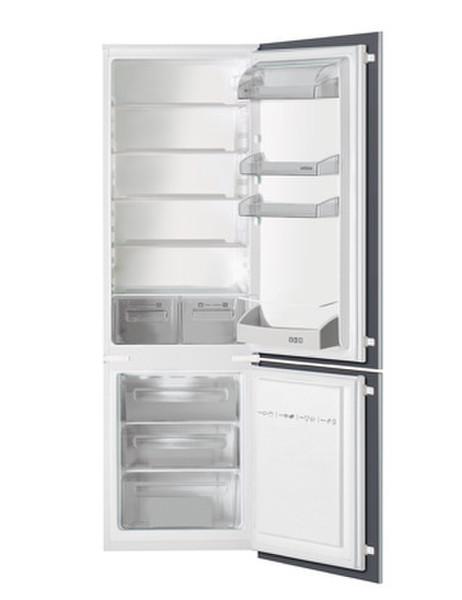Edesa ZEN-F901 205L 70L A+ Stainless steel fridge-freezer
