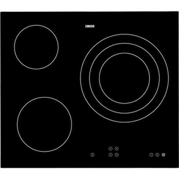 Zanussi ZVT69F Встроенный Электрический Черный плита