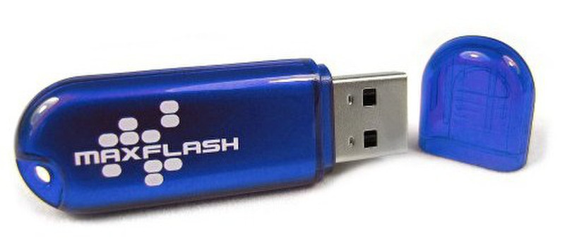MaxFlash 8GB USB 2.0 8ГБ USB 2.0 Type-A Синий USB флеш накопитель