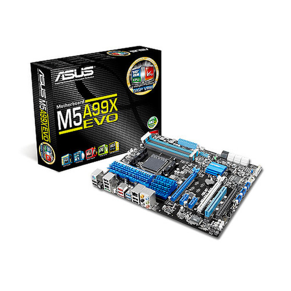ASUS M5A99X EVO AMD 990X Buchse AM3 ATX Motherboard
