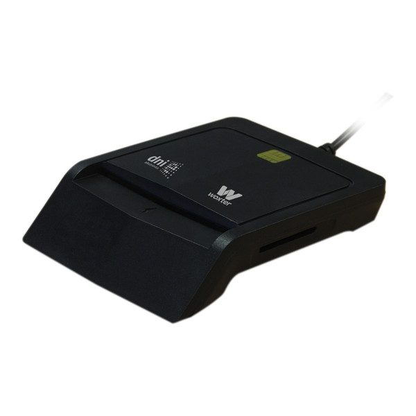 Woxter PE26-025 USB 2.0 Schwarz Kartenleser