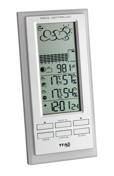 TFA 35.1101.02 Silber Wetterstation