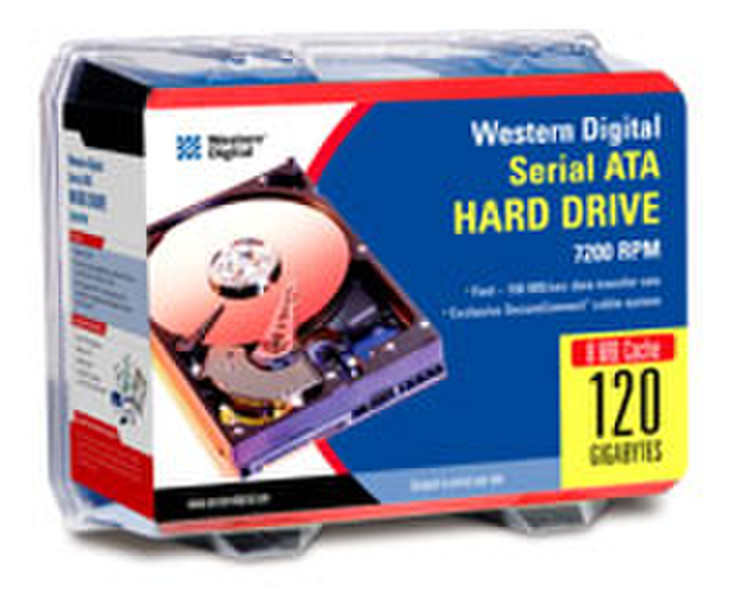 Western Digital CAVIAR 120GB SPECIAL 120GB Serial ATA internal hard drive