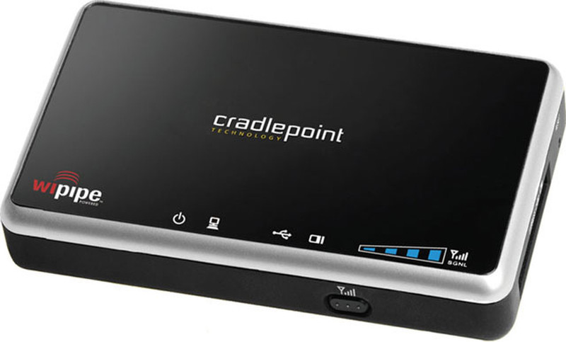 Cradlepoint CBR400 Schnelles Ethernet Schwarz WLAN-Router