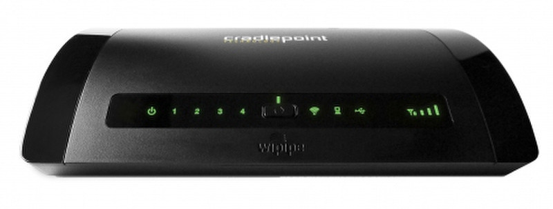 Cradlepoint MBR95 Schnelles Ethernet Schwarz WLAN-Router