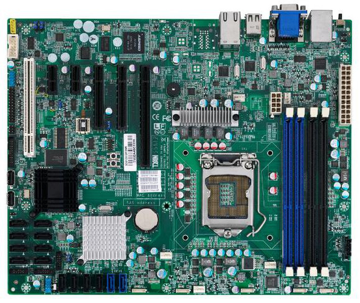 Tyan S5512 Intel C204 ATX материнская плата для сервера/рабочей станции