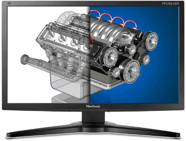 Viewsonic Professional Series VP2765-LED 27Zoll Full HD Schwarz Computerbildschirm