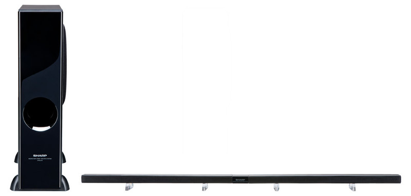 Sharp HT-SL70 2.1 200Вт Черный динамик звуковой панели