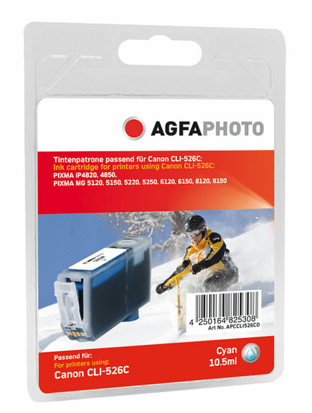 AgfaPhoto APCCLI526CD Cyan ink cartridge