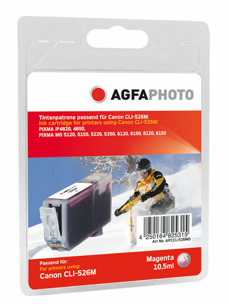 AgfaPhoto APCCLI526MD Magenta ink cartridge