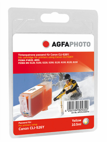 AgfaPhoto APCCLI526YD Yellow ink cartridge