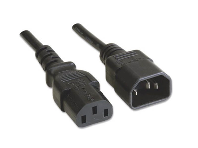 Adj 19.99.1515 2m Black power cable