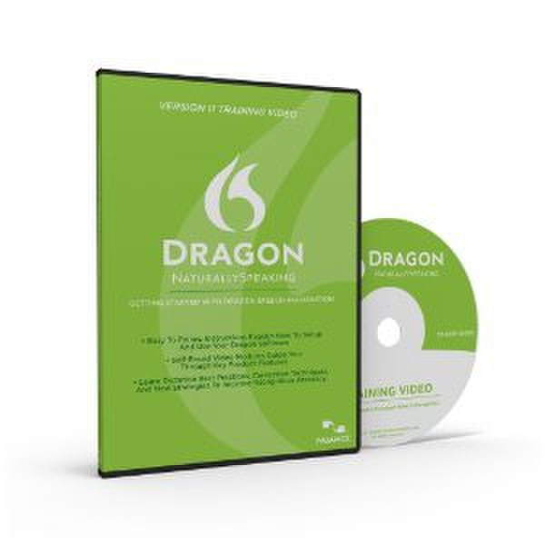 Nuance Dragon NaturallySpeaking 11 Training Video, Win, ENG