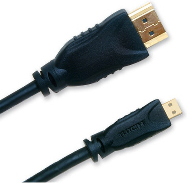 Jou Jye Computer AVC 105-1.0m 1м HDMI Micro-HDMI Черный