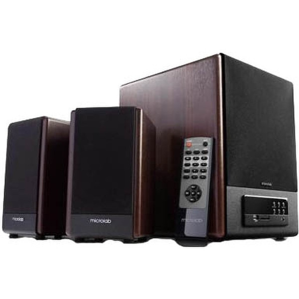 Microlab FC530U 2.1 64W Black,Wood speaker set