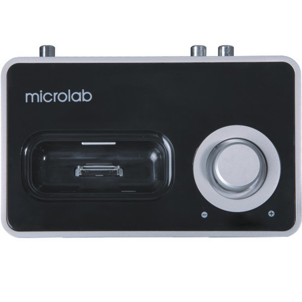 Microlab IDOCK 130 Schwarz, Grau Docking-Lautsprecher