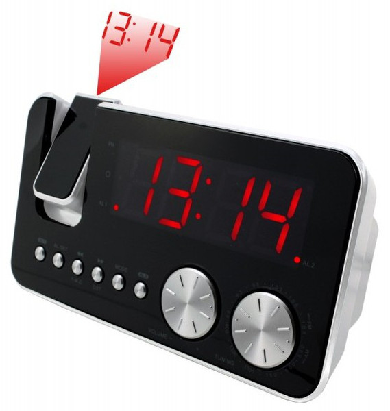 Soundmaster UR 145 Clock Digital Black