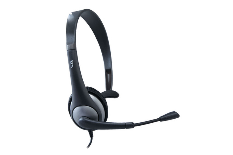 Cyber Acoustics AC-104 3.5 mm Monaural Head-band Black headset