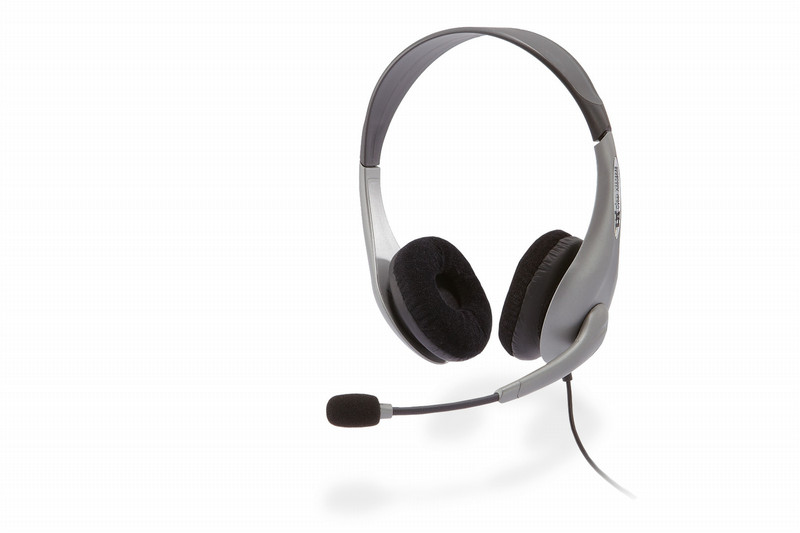 Cyber Acoustics AC-404 3.5 mm Binaural Head-band headset