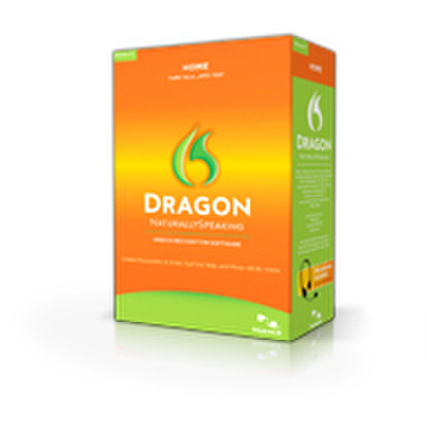 Nuance Dragon NaturallySpeaking 11.5 Home, Win32, CD, ENG