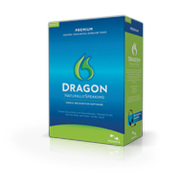 Nuance Dragon NaturallySpeaking 11.5 Premium, Win32, CD, 2u, ENG