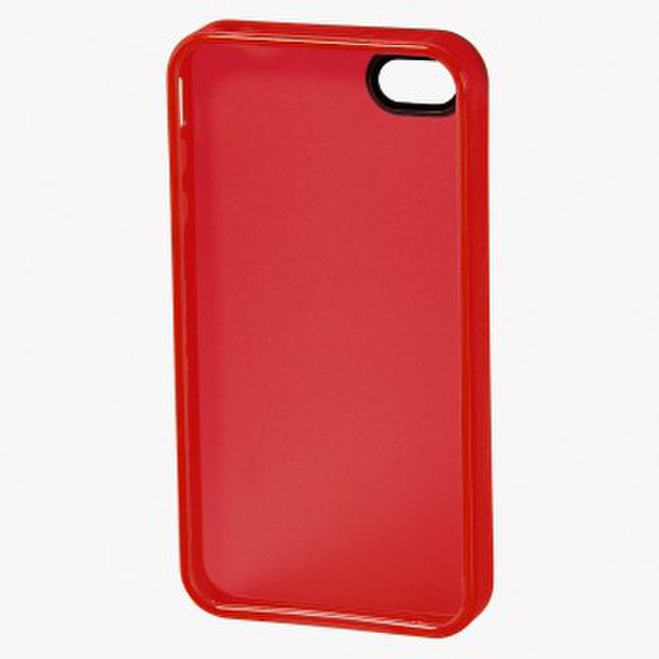 Hama TPU Cover Apple iPhone 4 Rot Handy-Schutzhülle