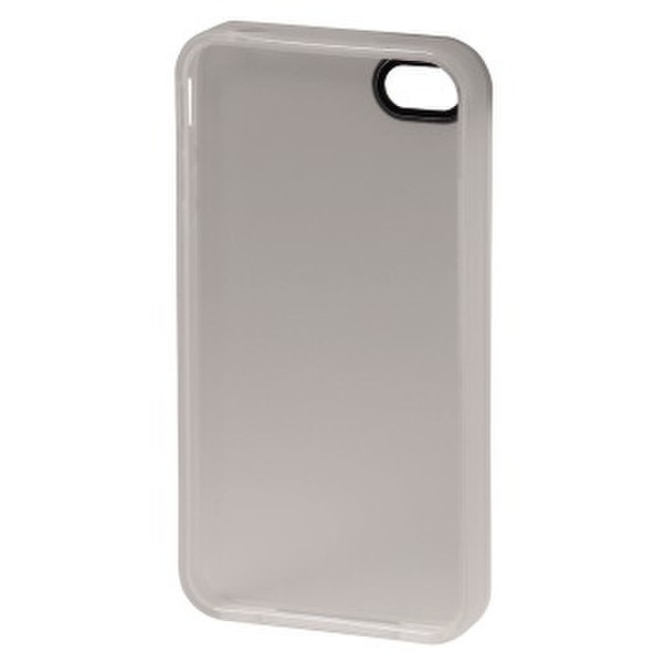 Hama TPU Cover Apple iPhone 4 Grau, Weiß Handy-Schutzhülle