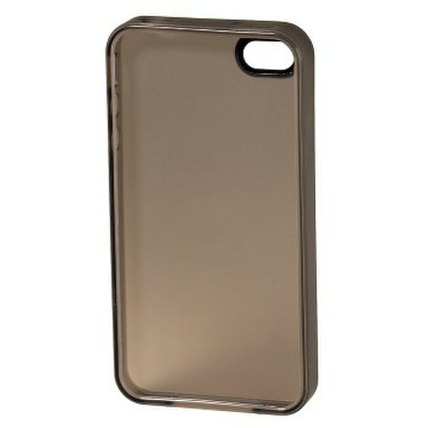 Hama TPU Cover Apple iPhone 4 Schwarz, Grau Handy-Schutzhülle