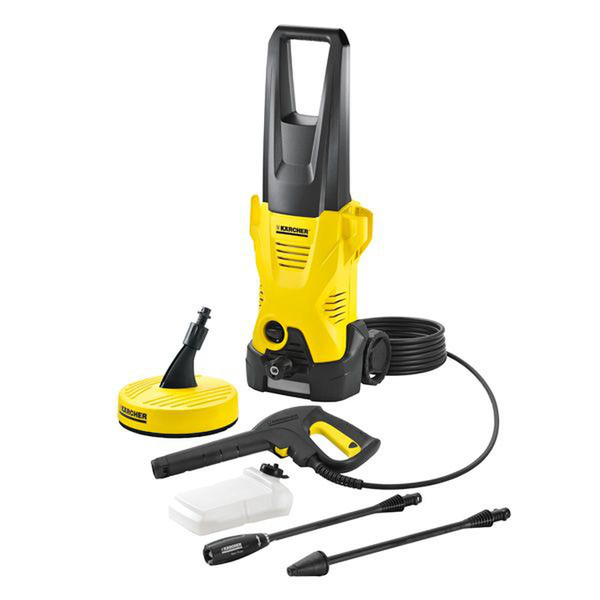 Kärcher K 2.410 T50 Электрический 400л/ч 1600Вт Черный, Желтый pressure washer