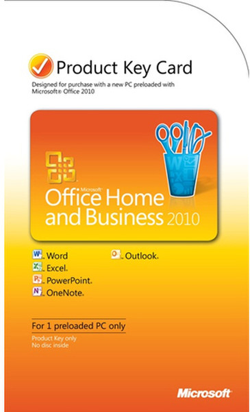 HP Office Home & Business 2010, Win, PKC