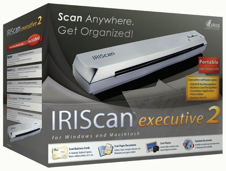 I.R.I.S. Scan Executive 2 Sheet-fed White