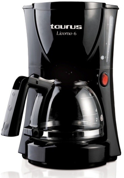 Taurus Livorno 6 Drip coffee maker 6cups Black
