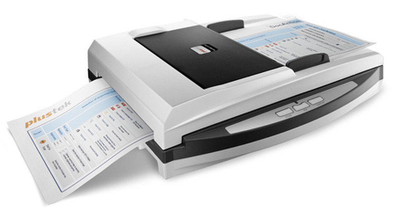 Plustek SmartOffice PN2040 Планшетный 600 x 600dpi A4 Черный, Белый