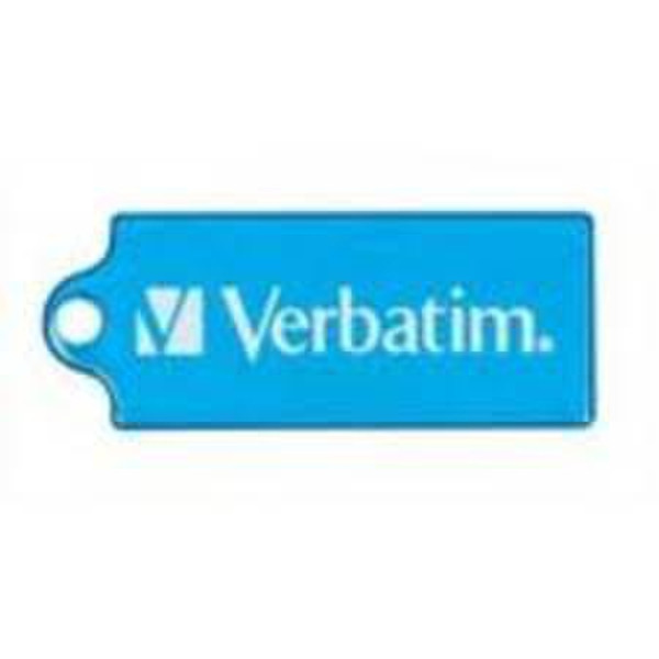 Verbatim Micro 8ГБ USB 2.0 Type-A Синий USB флеш накопитель