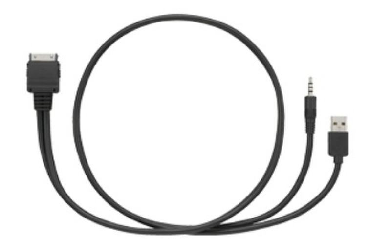JVC KS-U39 USB AV Black mobile phone cable