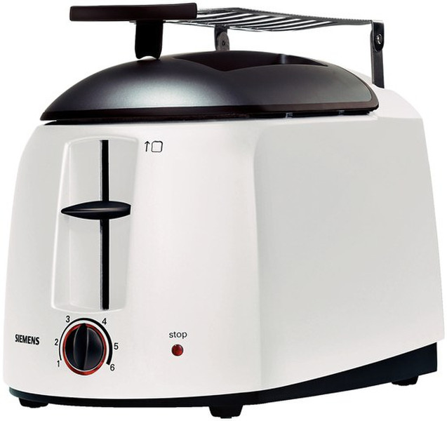 Siemens TT46101 2slice(s) 950W Black,White toaster