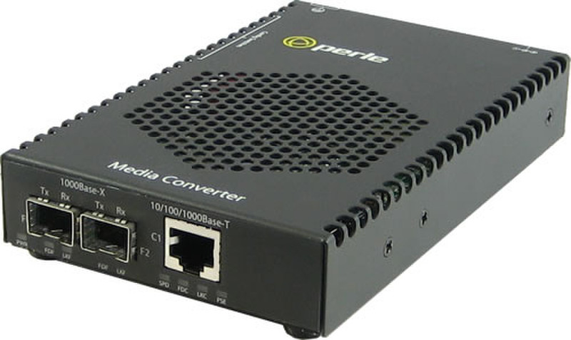 Perle S-1110PP-DSFP 1000Mbit/s network media converter