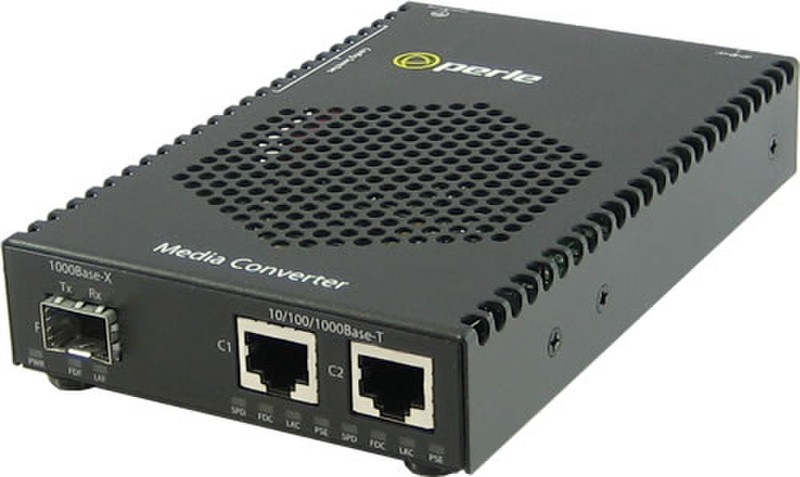 Perle S-1110DP-SFP 1000Mbit/s network media converter