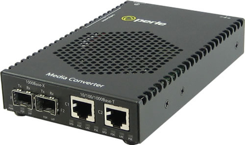 Perle S-1110DP-DSFP 1000Mbit/s network media converter