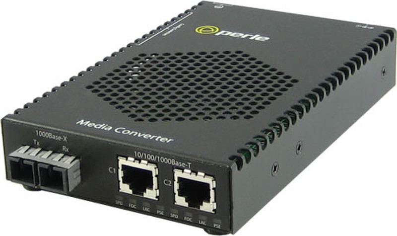 Perle S-1110DP-M2SC05 1000Mbit/s 850nm Multi-mode network media converter