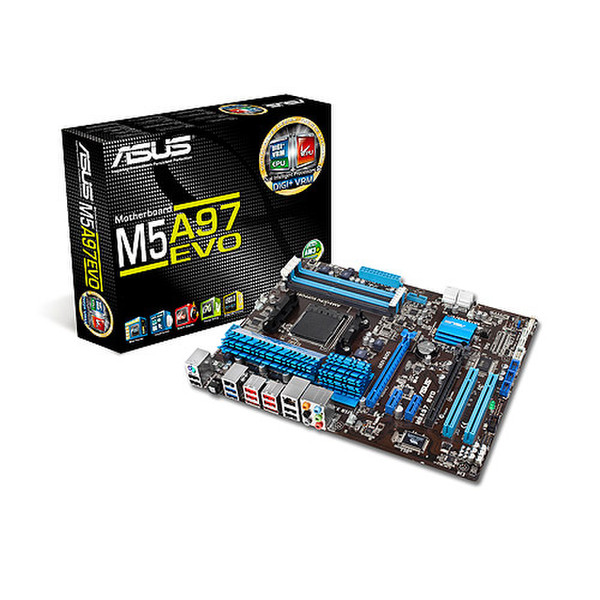 ASUS M5A97 EVO AMD 970 Socket AM3+ ATX материнская плата