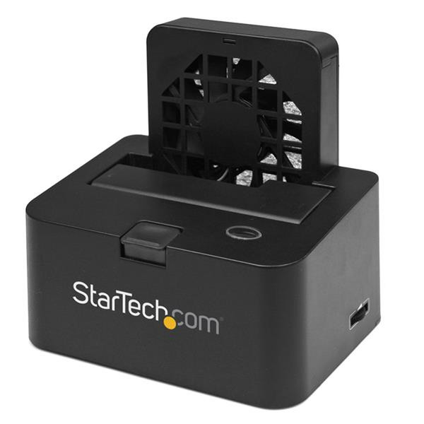StarTech.com USB 3.0 eSATA Hard Drive Docking Station with Cooling Fan notebook dock/port replicator