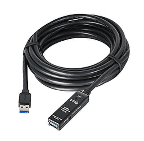 Siig JU-CB0711-S1 15m USB A USB A Black USB cable